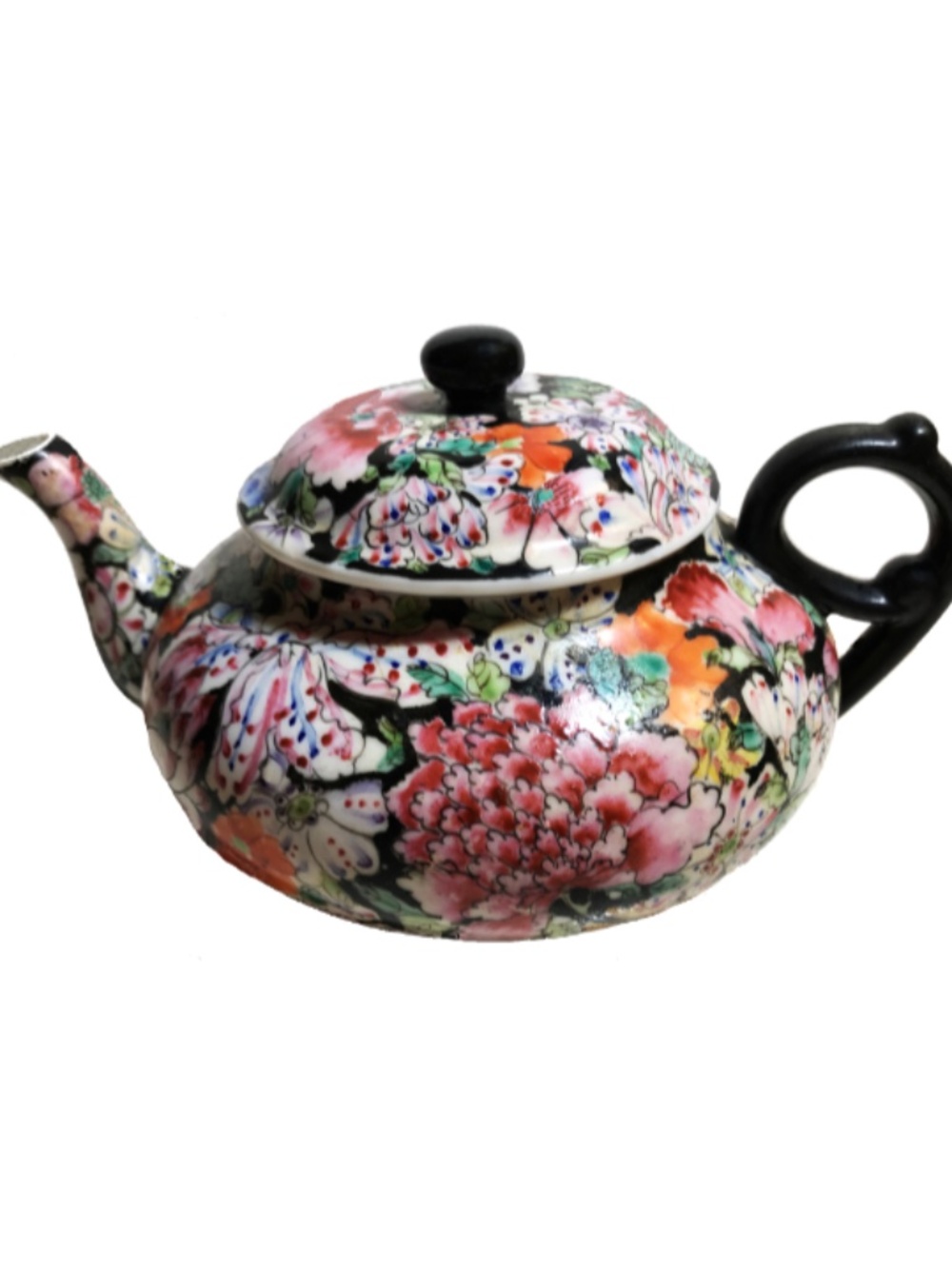 ANTIQUE MIILEFLEUR PORCELAIN TEA SET